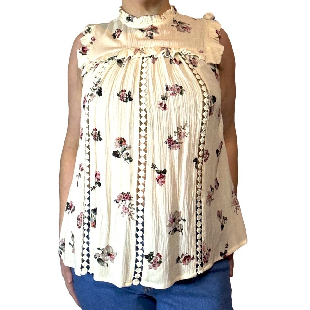 Everleigh - Size XS floral tank